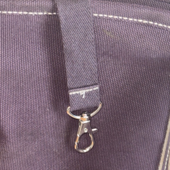 Lands End XL Navy Tote Bag (17x25x11) - Picture 14 of 16